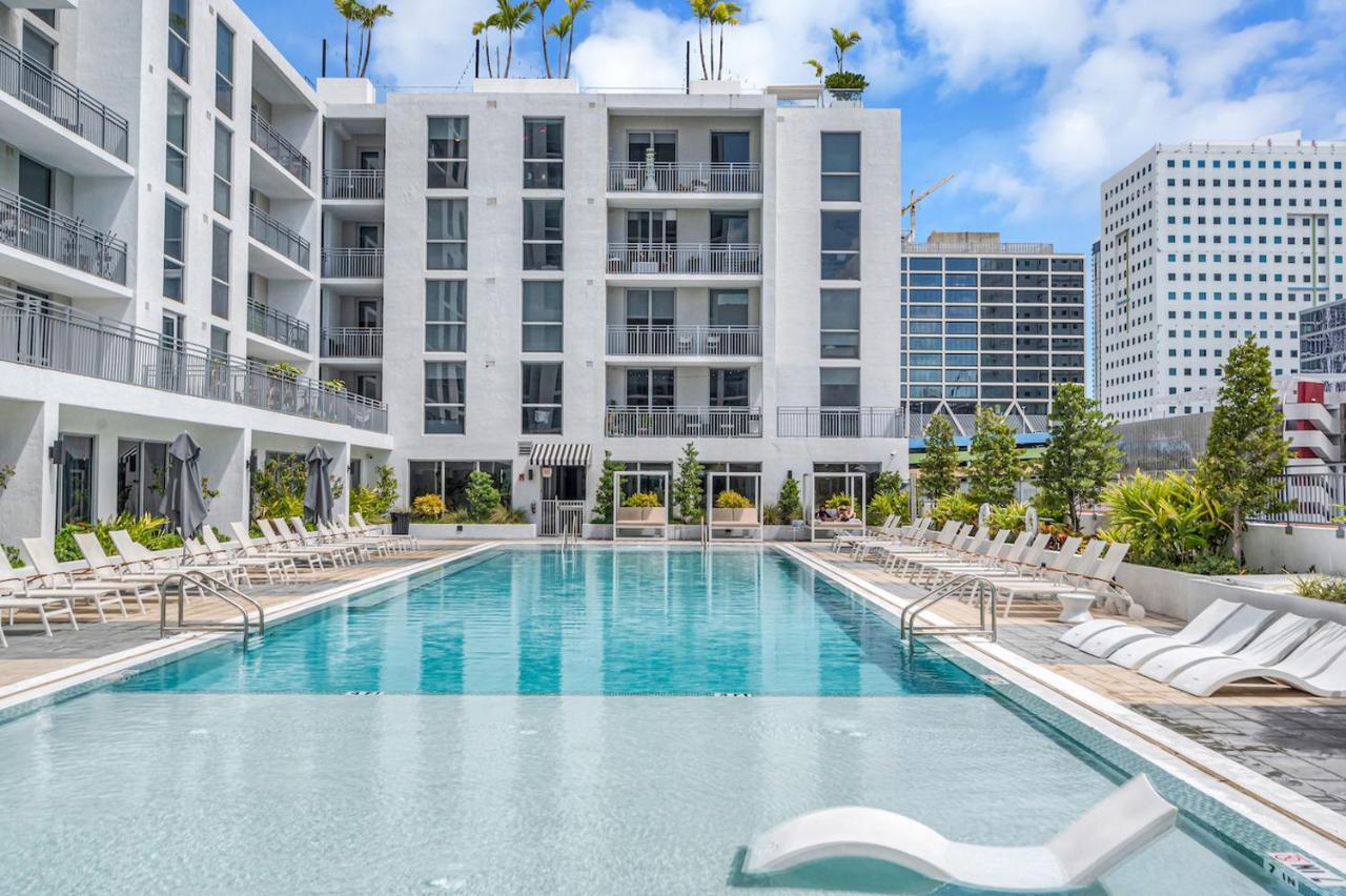 Stylish Unit In Downtown Miami With Free Parking Apartment Exterior photo